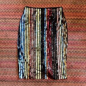 New York Company Skirts Nwt Nyco X Gabrielle Union Stripe